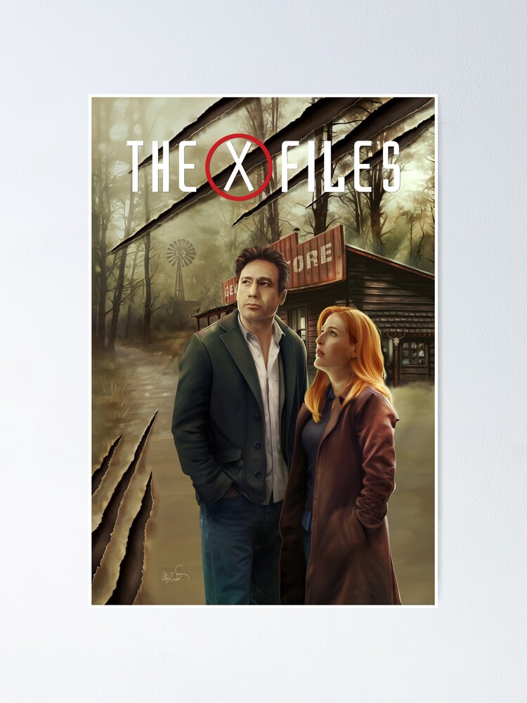 "The XFiles comic book cover Hoot goes there? 1" Poster for Sale by