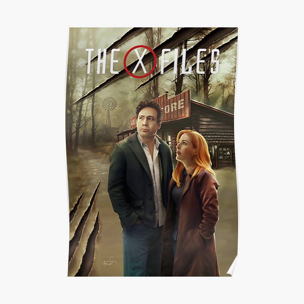 "The XFiles comic book cover Hoot goes there? 1" Poster for Sale by