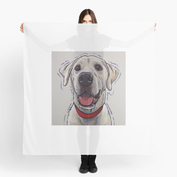 Item preview, Yellow Lab Art, Cute Yellow Labrador Retriever Art designed and sold by leekellerart.