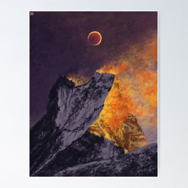 Item preview, Fire Mountain  designed and sold by RozPaints.