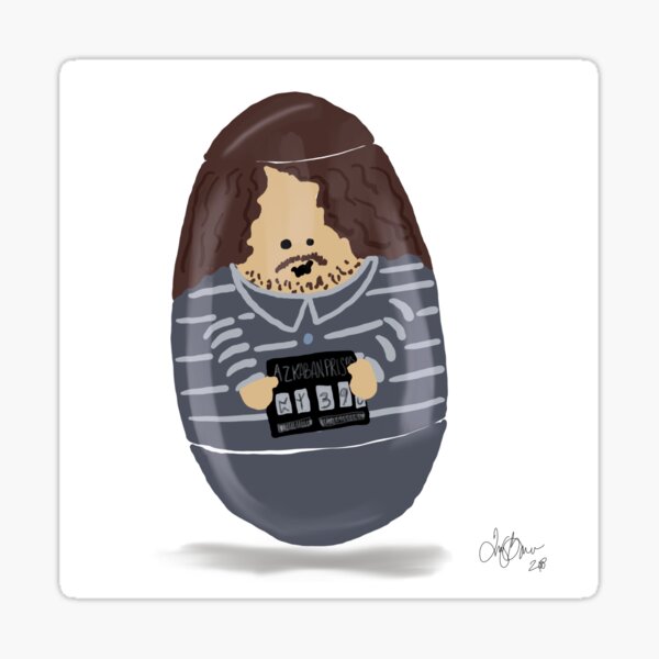 Sirius Black with You’re a Wizard, Harry! Sticker