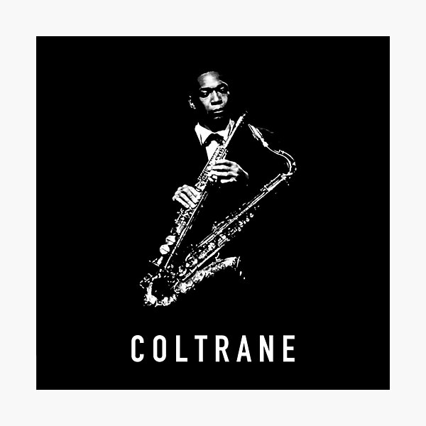 Coltrane Saxophone Photographic Print