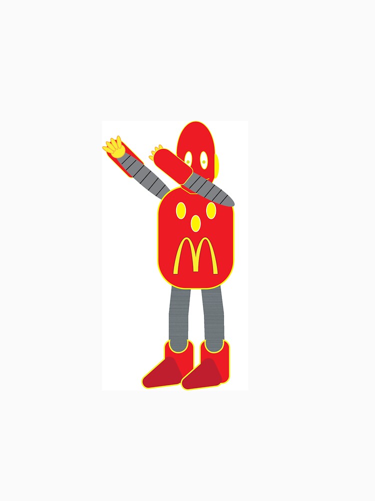 "McDonalds Dabbing Moby the Custom Robot" Tank Top by Fallout-Logics