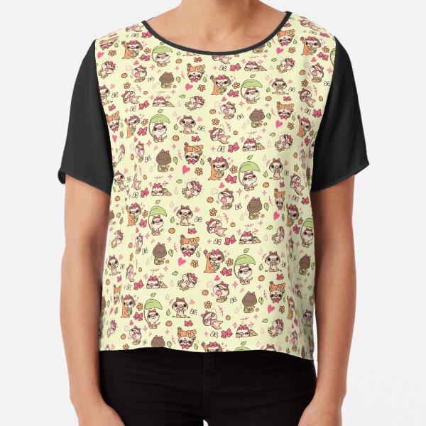 Missy the Sloth Chiffon Top