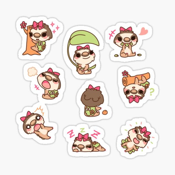 Missy the Sloth Sticker
