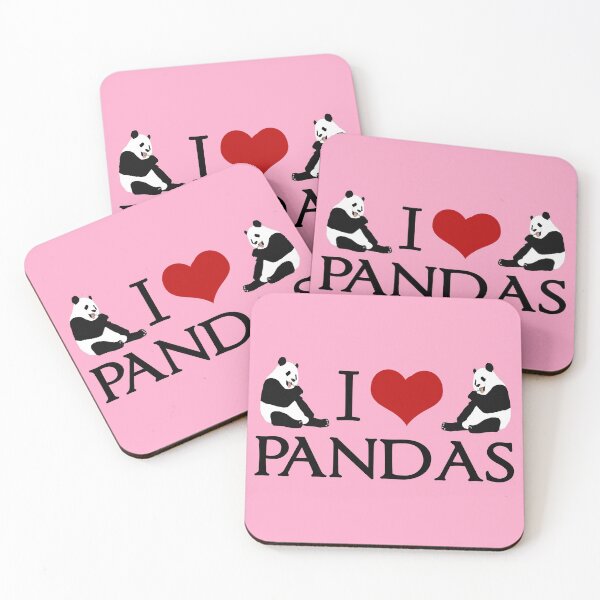 Item preview, I Love Pandas designed and sold by Epic Love Designs.