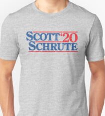 Michael Scott - Dwight Schrute 2020 Slim Fit T-Shirt