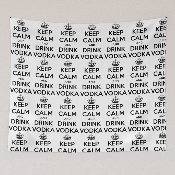 Item preview, Keep calm and drink vodka designed and sold by Profashionall.