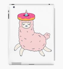 Lama-Einhorn-Liebes-Schaumgummiringe iPad-Hülle & Klebefolie