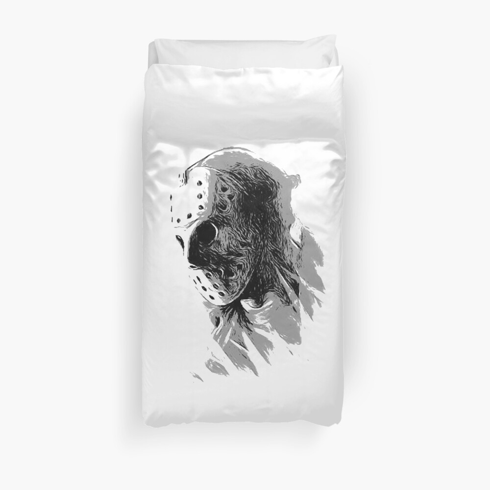 "Jason Voorhees" Duvet Cover by JTK667 Redbubble