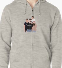 Sister Squad Mirror selfie Zipped Hoodie