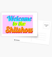 Willkommen in der Shitshow Postkarten