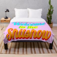 Willkommen in der Shitshow Fleecedecke