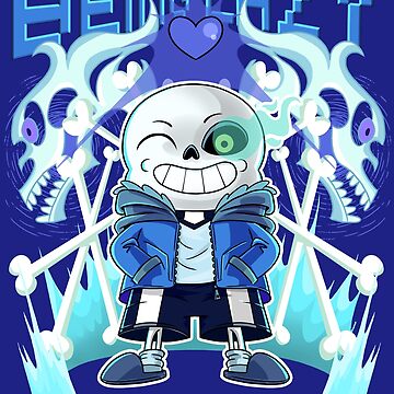 Download Sans the Cute Skeleton in Digital Pixel Art