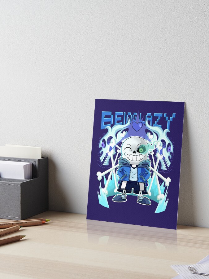 Pixel Sans Undertale | Art Board Print