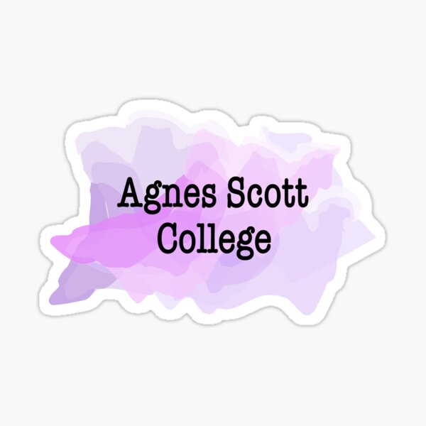 Agnes Scott College Sticker
