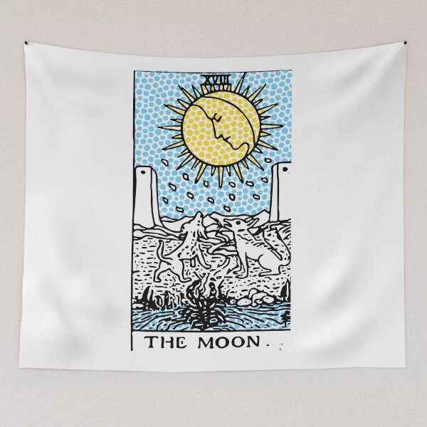 Item preview, Modern Tarot Print - The Moon designed and sold by Annalee Beer.