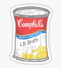 Campbell's LB Broth Soup Parody Sticker