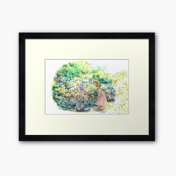Secret Garden Framed Art Print