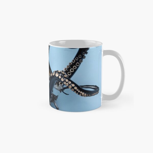 Full color Close Up of Octopus Typewriter Classic Mug