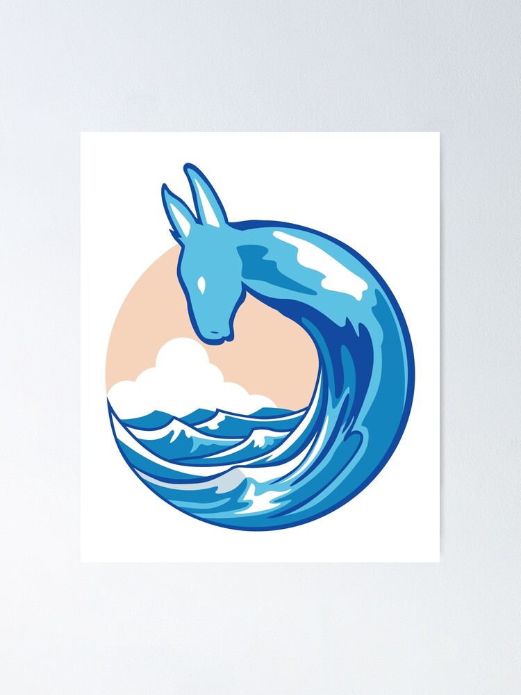 "Democratic American Politics Blue Wave " Poster by jodirm Redbubble