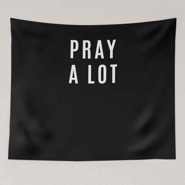 Item preview, Pray a Lot Bible Verse Christian Faith Christ designed and sold by KNUXX Shop.