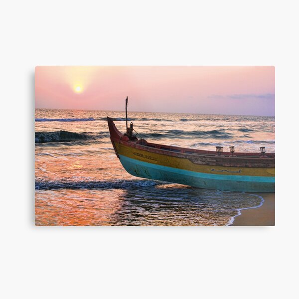 Varkala Beach, Kerala, India Metal Print