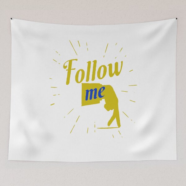 Item preview, Follow Me T-Shirt designed and sold by Trend_Nest.