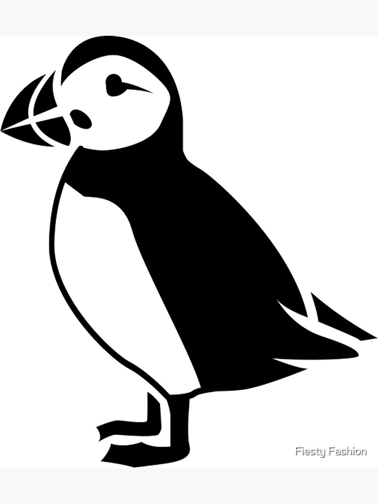 "Papageientaucher Shirt Island Love Cute Vogel schwarz Grafik Geschenk