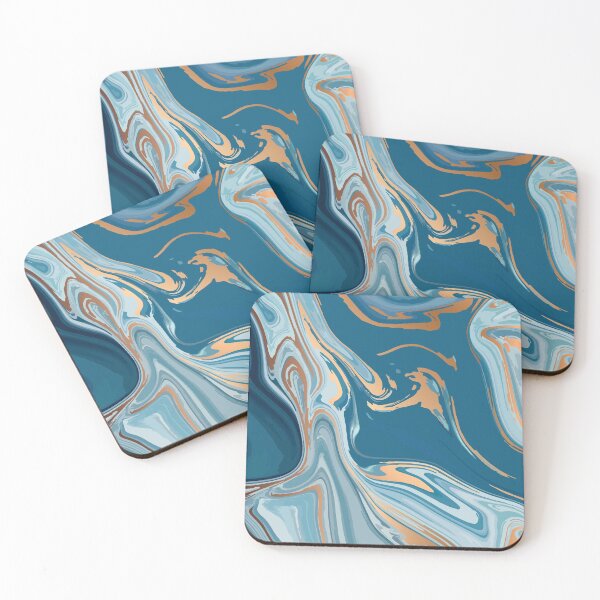Item preview, Liquid Ink Deep Blue Ocean designed and sold by FotoArtist.