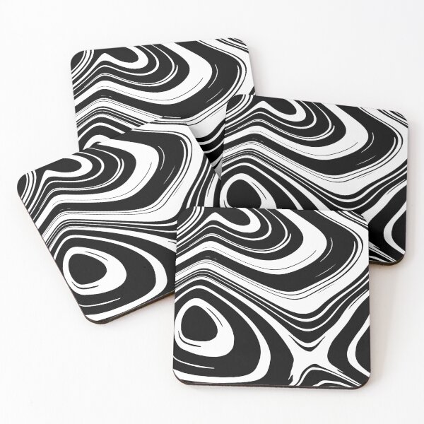 Item preview, Black and White Liquid Ink designed and sold by FotoArtist.