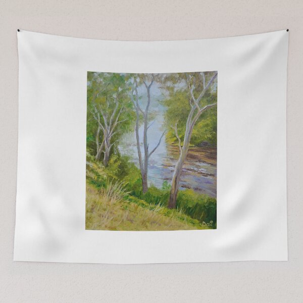 Item preview, Morning on Darebin Creek, Alphington designed and sold by Dai Wynn Fine Art.