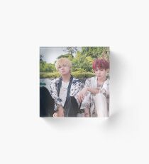 BTS TAEHYUNG JUNGKOOK SAIPAN Acrylic Block
