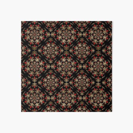 Turkish tulip - Ottoman tile pattern Art Board Print