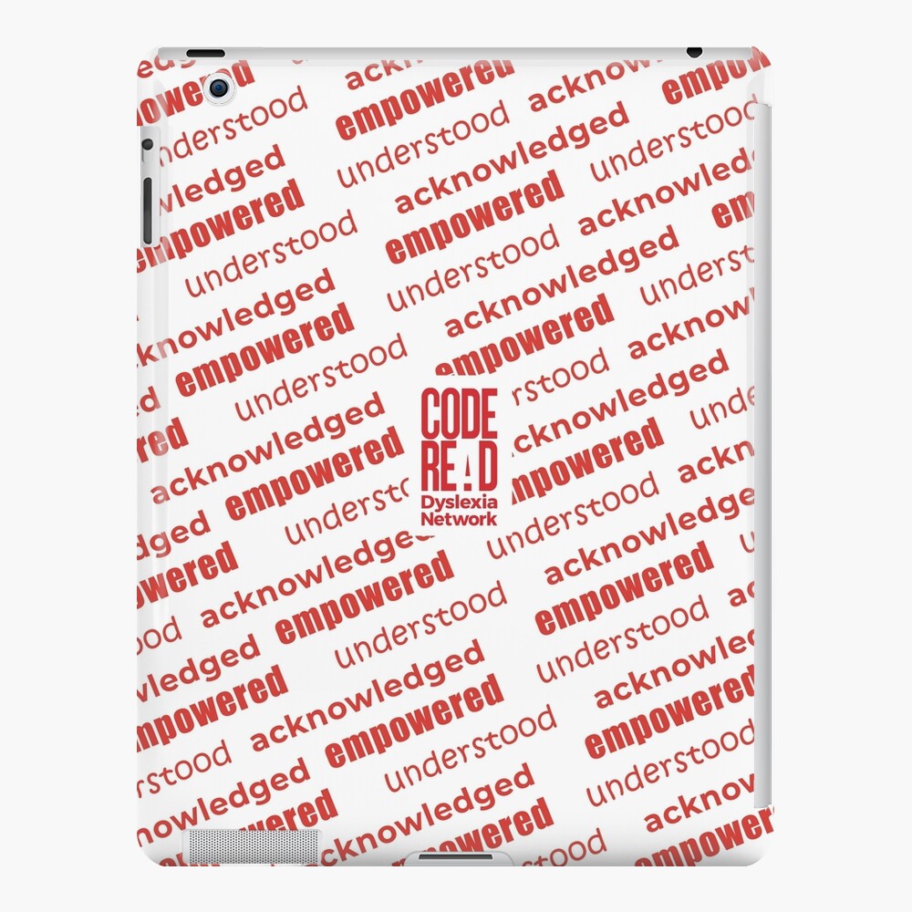 Understood Empowered Acknowledged iPad Case & Skin