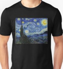 Vincent Van Gogh starry night Unisex T-Shirt