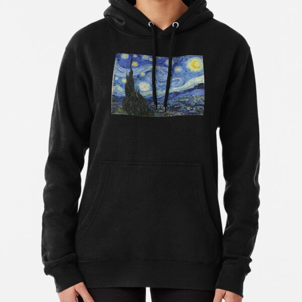 Vincent Van Gogh starry night Pullover Hoodie