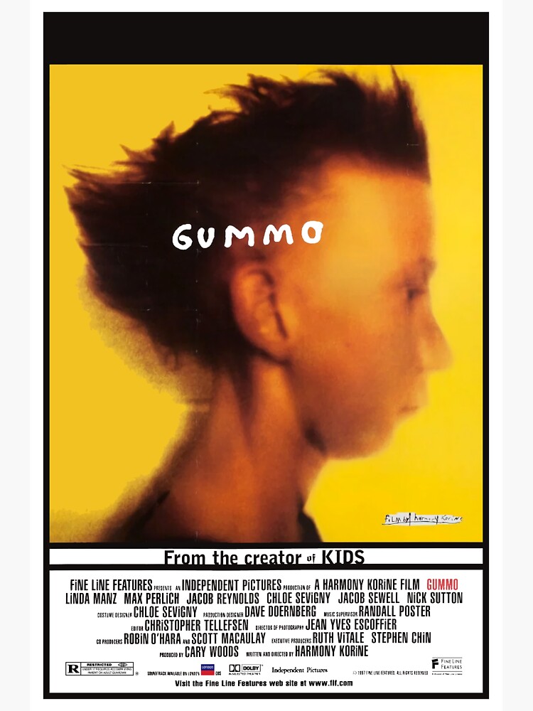 Gummo Poster Remake Sticker For Sale By Tobywhatevers Redbubble