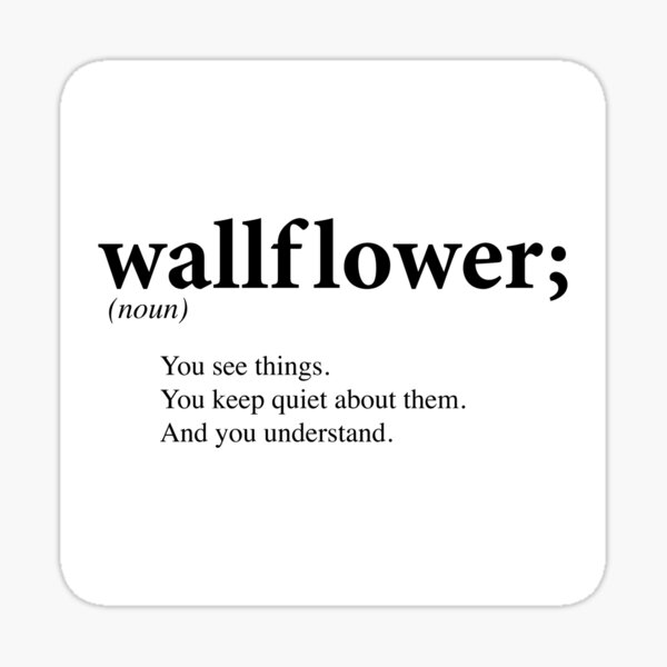 Item preview, Wallflower designed and sold by mermaidreads.
