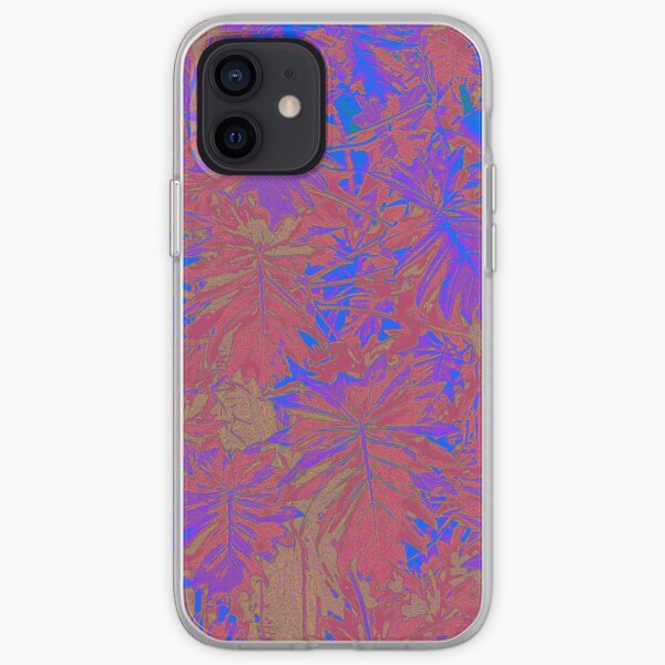 Blue Red Rainforest iPhone Soft Case