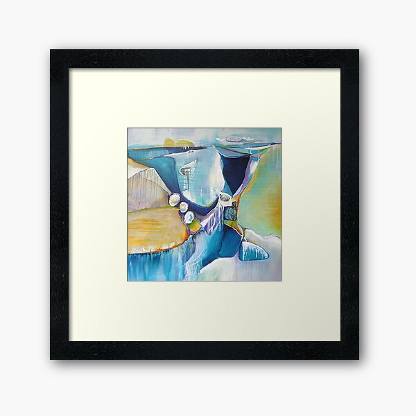 Delta Gulls Framed Art Print