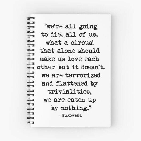Item preview, Charles Bukowski Quote Circus designed and sold by cahunc.