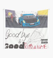 goodbye and good riddance Wall Tapestry