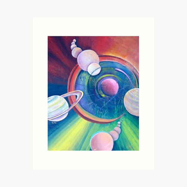 Planetary Alignment Art Print