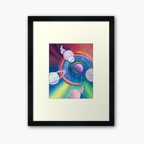 Planetary Alignment Framed Art Print