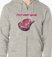 tiny meat gang Zipped Hoodie