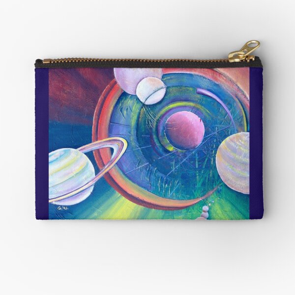 Planetary Alignment Zipper Pouch