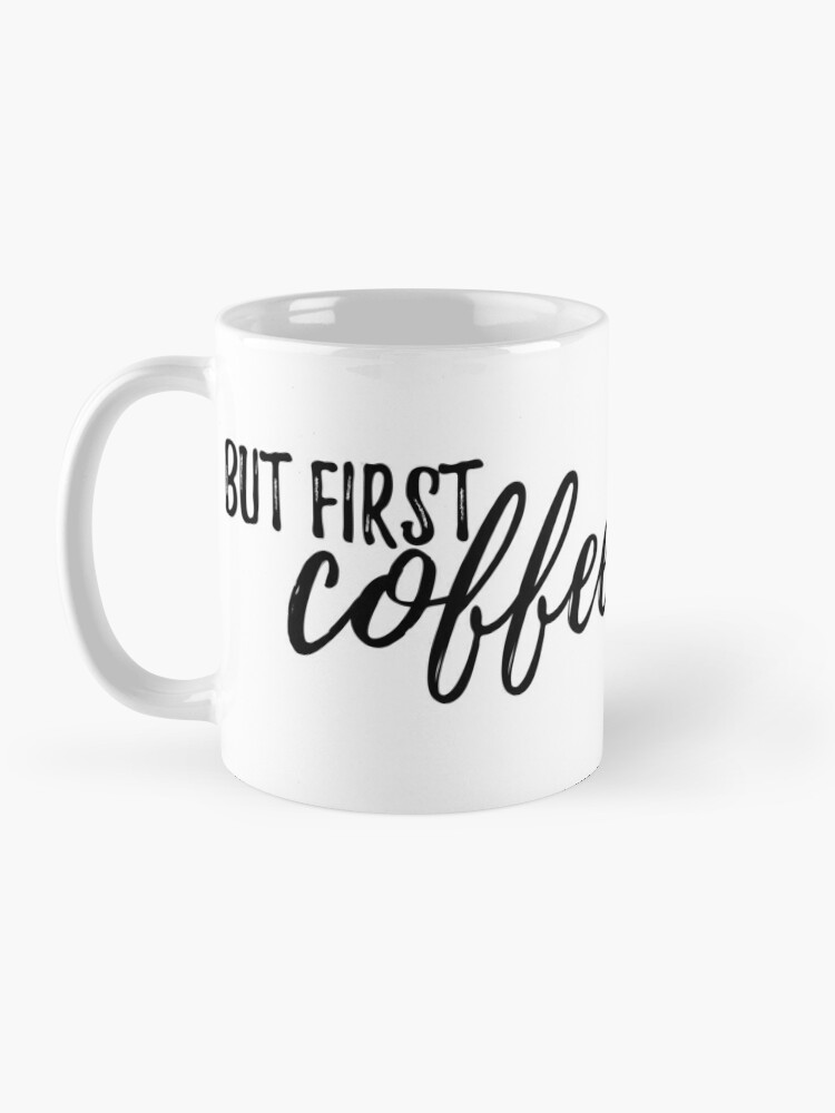 But First Coffee, One Line Drawing Coffee Mug, Aesthetic Mug, Coffee Themed  Gifts, Friend Gift, Gift for Coffee Lover, Minimalist Mug 