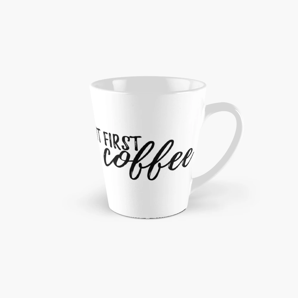 But First Coffee, One Line Drawing Coffee Mug, Aesthetic Mug, Coffee Themed  Gifts, Friend Gift, Gift for Coffee Lover, Minimalist Mug 