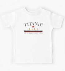 Titanic, 1912, RMS Titanic, Cruise, Ship, Disaster Kids T-Shirt